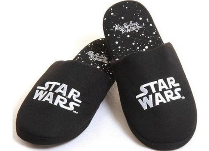 Imagem de Pantufa Chinelo Star Wars Logo Darth Vader - Preto - 33/35