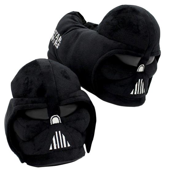 Imagem de Pantufa Darth Vader Star Wars 3d solado de borracha pelucia