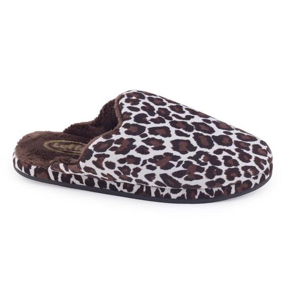 Imagem de Pantufa Fem Leffa 597 Jaguar animal print inverno frio pelos