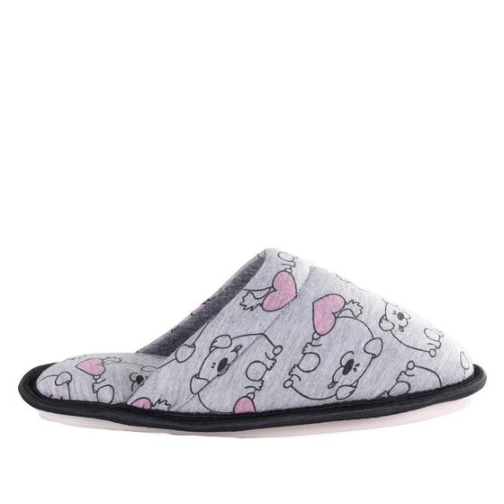 Imagem de Pantufa Feminina Jacomelli 50.03 Cinza