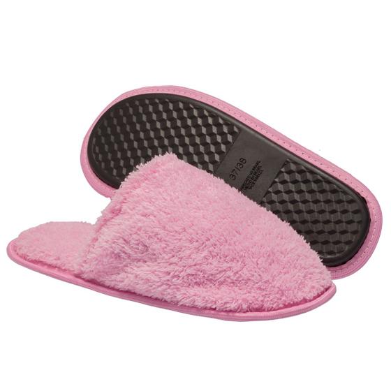 Imagem de Pantufa feminina Peluciada do 27 ao 46 Sola de Borracha Eco