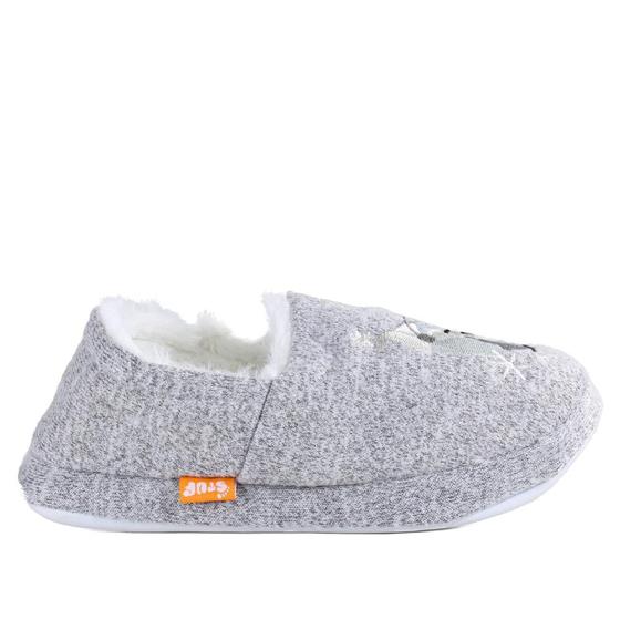 Imagem de Pantufa Feminina Stuf Si0171 Cinza