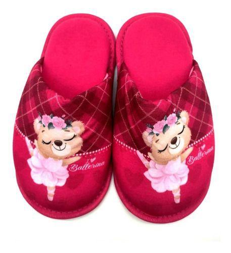 Imagem de Pantufa Infantil Bear Meninas 510