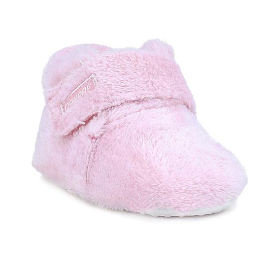 Imagem de Pantufa Infantil Feminina Novopé Pelo Rosa - 306817