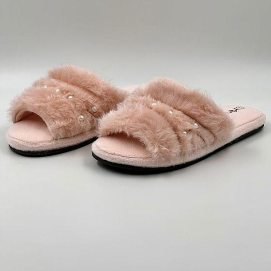 Imagem de Pantufa Katurê Slide com Pérolas Feminina