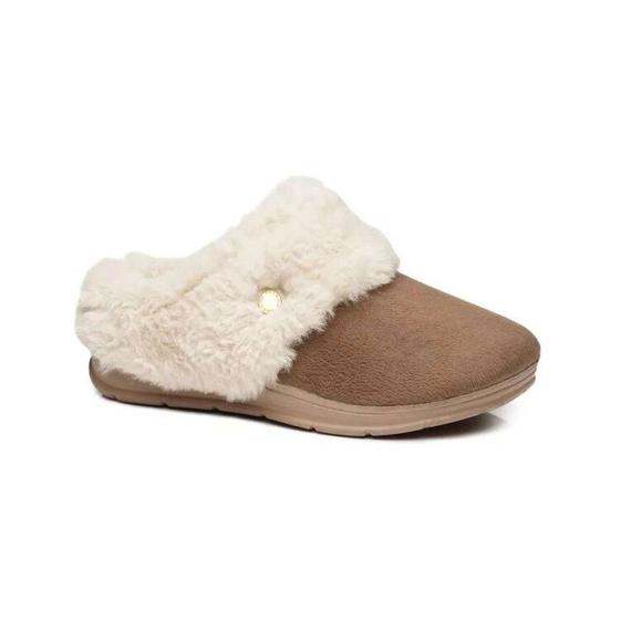 Imagem de Pantufa Pegada Feminino - Terra