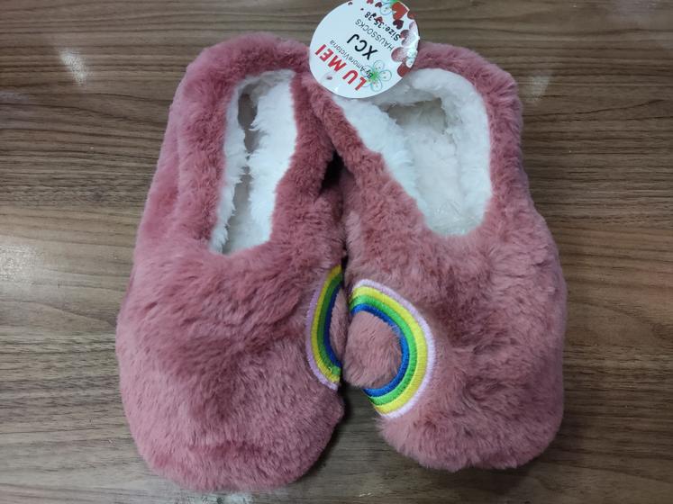 Imagem de Pantufa Sapato Feminina Adulto Quentinha Confortável Premium