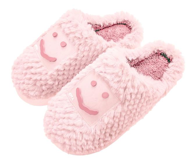 Imagem de Pantufa Smile Feminina Peluciada Conforto Sola Emborrachado