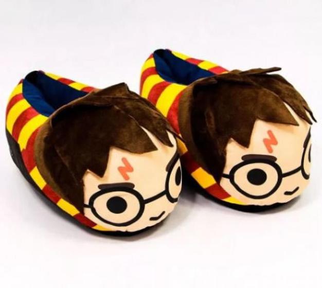 Imagem de Pantufa unissex harry potter  tam. m (36/37/38) 10071691