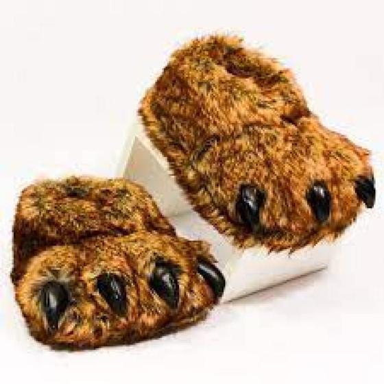 Imagem de Pantufa Unissex Pata De Urso Tam. G (39/40/41)-10071645