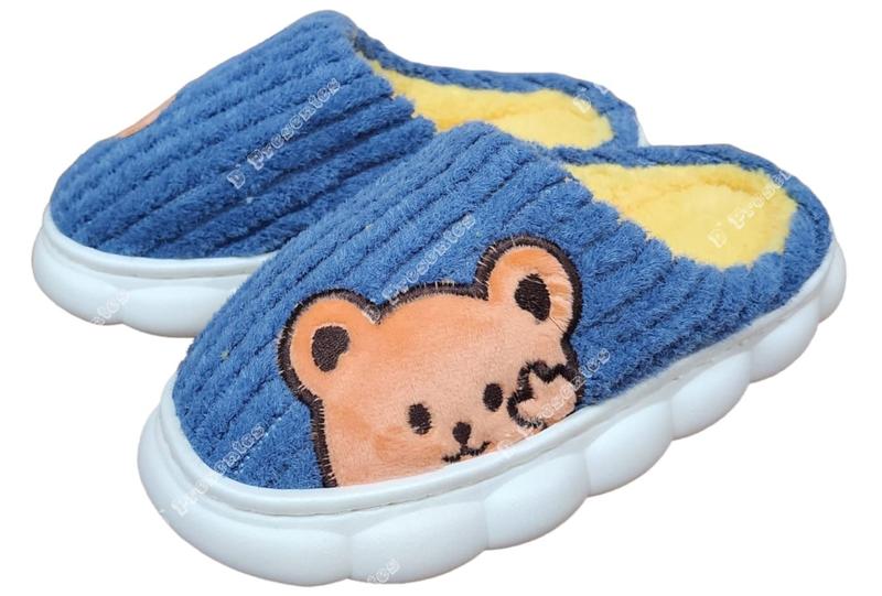 Imagem de Pantufa Urso Pelúcia Quentinha Mega Macia E Fofa P/ Inverno