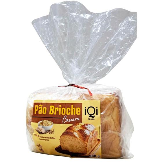 Imagem de Pão Brioche Zero Açúcar Zero Lactose Iqi 360G