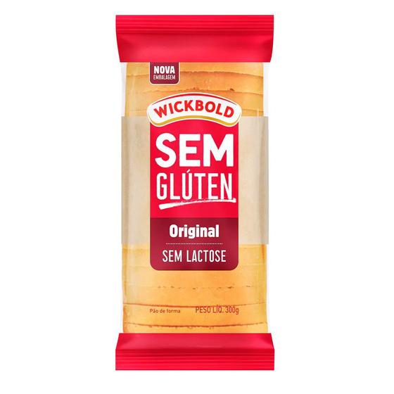 Imagem de Pão de Forma Original Sem Lactose Wickbold 300g