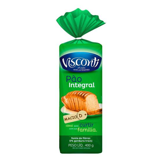 Pão de Forma Visconti Integral com 400g é boa?