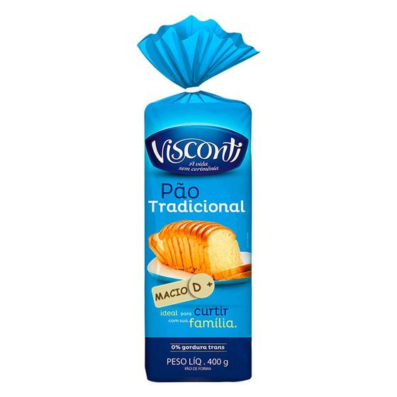 Imagem de Pão de Forma Visconti Tradicional com 400g