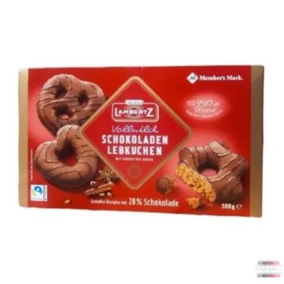 Pão De Mel 25% Chocolate Ao Leite Caixa 500g Lambertz Menor preço em Pão De Mel 25% Chocolate Ao Leite Caixa 500g Lambertz