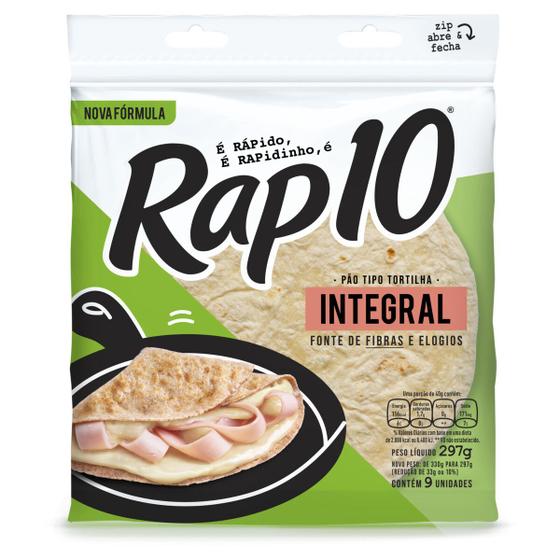 Imagem de Pao sirio rap10 int 330g pullman