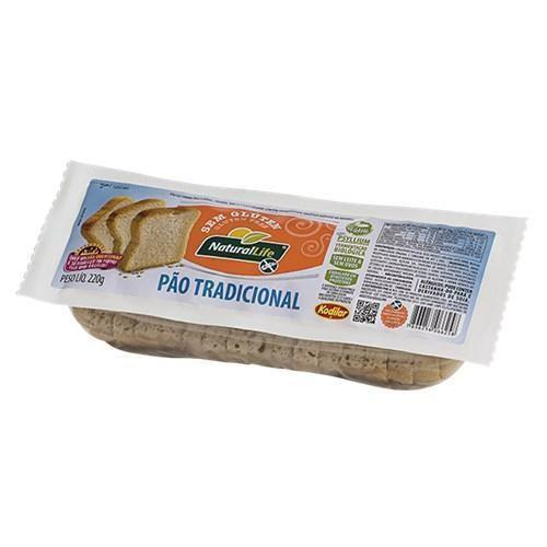 Imagem de Pão Tradicional Vegano Com Psyllium Sem Gluten 220G Kodilar