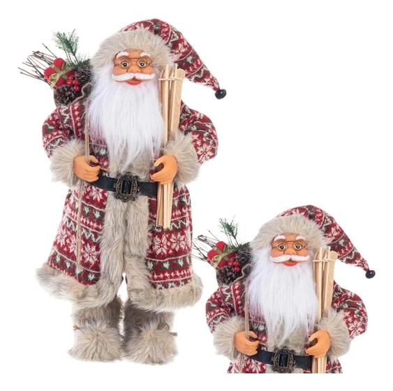 Imagem de Papai Noel Decoração Natalina Enfeite De Natal 30cm