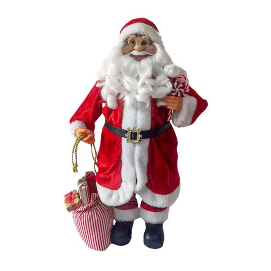 Imagem de Papai Noel Luxo Decoração Natalina Natal Luxo 40cm