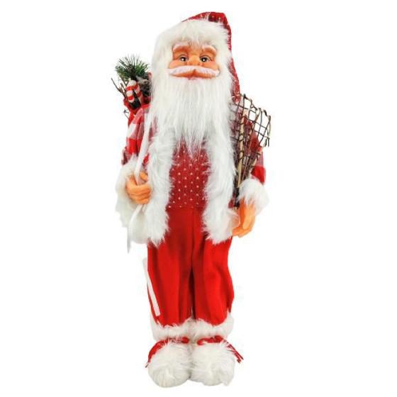 Imagem de Papai Noel Vermelho Decorativo 55cm - Inigual Decor