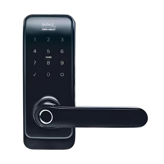 Imagem de Papaiz Fechadura Eletronica Smart Lock SL 205 IP55 Resistente a Chuva Preto 