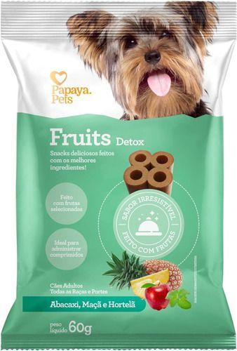 Imagem de Papaya pets fruits detox acabaxi/maca/hortela 60gr