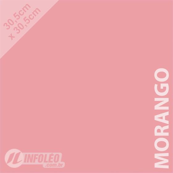 Imagem de Papel 180 gramas 30,5x30,5cm Morango Candy Color Dinamarca Plus - 10 unidades