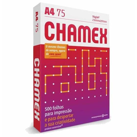 Papel A4 210x297 Chamex 75g 500fls é ruim? Papel A4 210x297 Chamex 75g 500fls é boa?