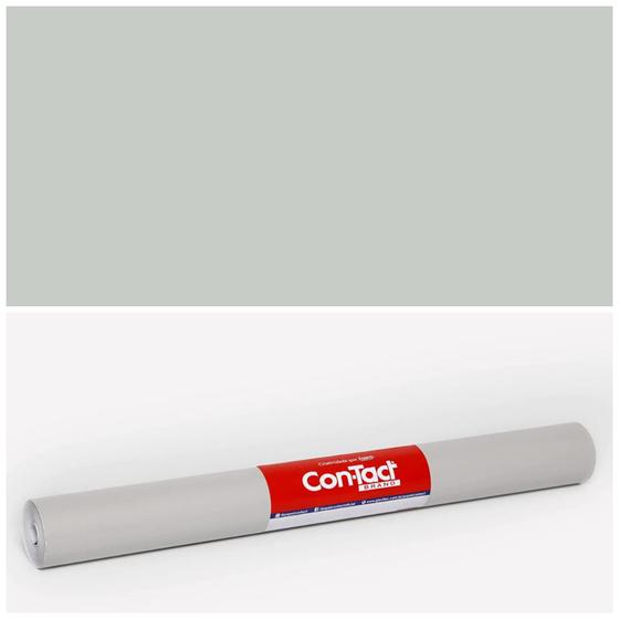 Papel Adesivo Contact Cinza Fosco 45 Cm X 10 Mts Menor preço em Papel Adesivo Contact Cinza Fosco 45 Cm X 10 Mts