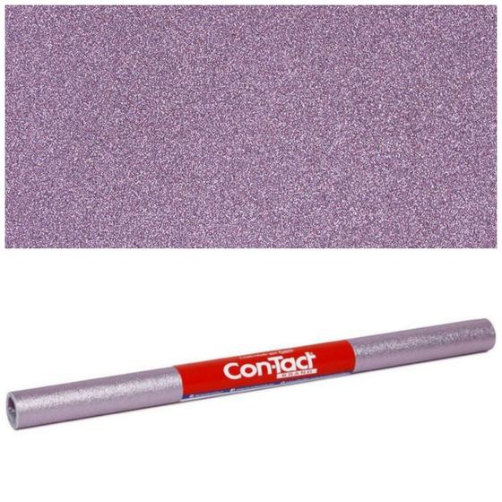 Imagem de Papel Adesivo Contact Glitter Pink Sakura 45cm x 10mts