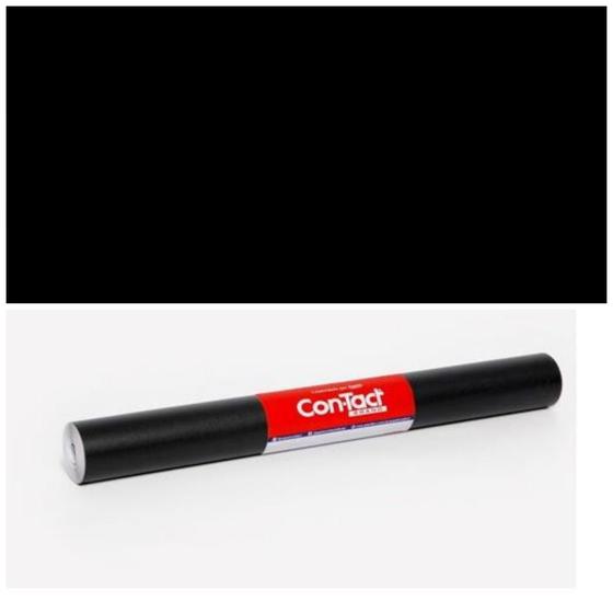 Papel Adesivo Contact Preto Fosco Opaco Lavável 45 Cm X 10 Mts Menor preço em Papel Adesivo Contact Preto Fosco Opaco Lavável 45 Cm X 10 Mts