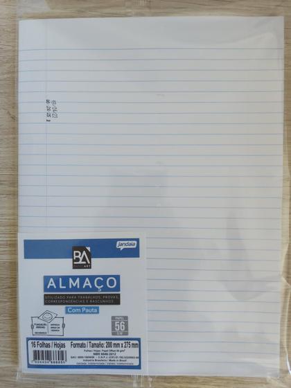 Imagem de Papel almaço Jandaia com 16 folhas