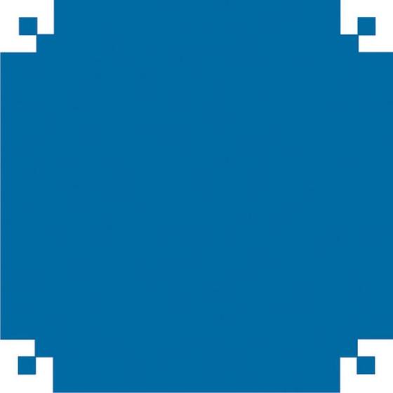 Imagem de Papel Celofane 80X80CM Liso Azul Celeste - Pacote com 50