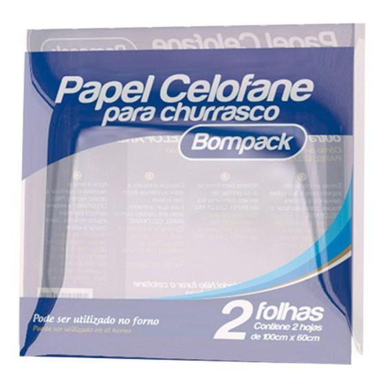 Imagem de Papel Celofane Para Churrasco/Forno Com 2 Unidades - Vendasshop utensílios limpeza