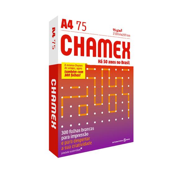 Papel chamex multi ip 210x297 75gm2 c/300fl Menor preço em Papel chamex multi ip 210x297 75gm2 c/300fl