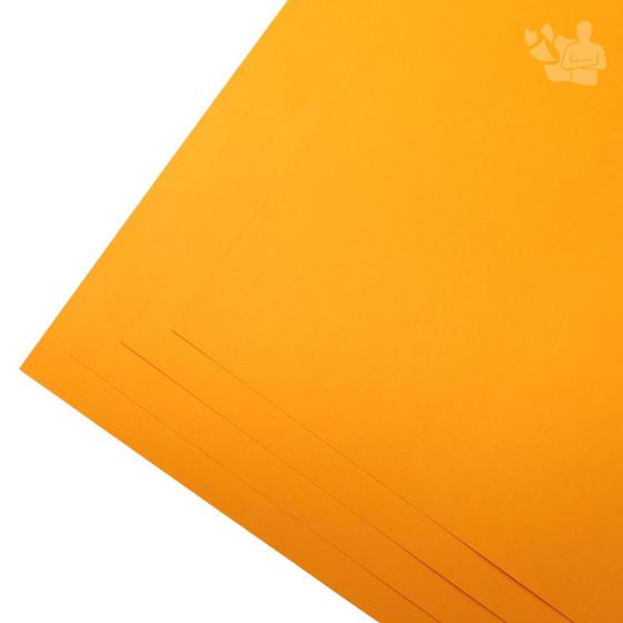 Imagem de Papel Color Plus 180g A3 Jamaica (laranja claro) 50 Folhas