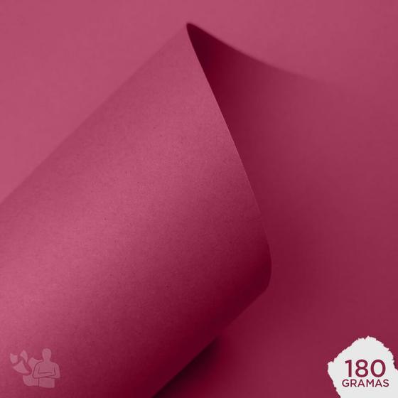 Imagem de Papel Color Plus 180g A4 - Cancún (Pink) - 10 Folhas