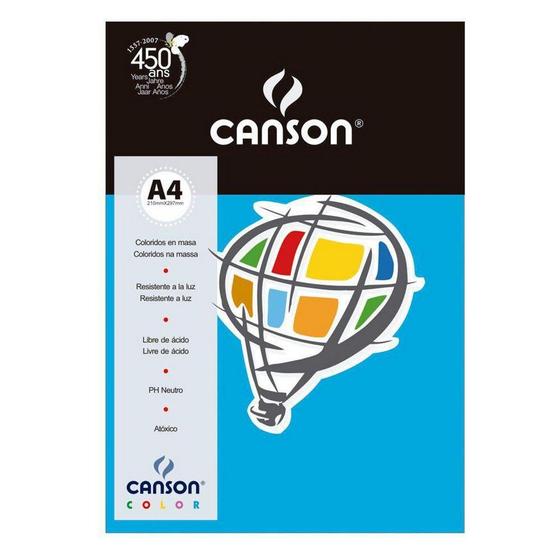 Imagem de Papel Colorido Canson 180g