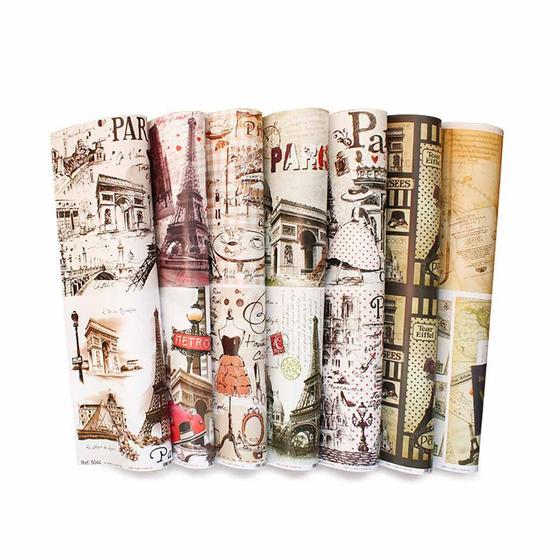 Imagem de Papel com Estampa Coleção Paris 2 Ref C20