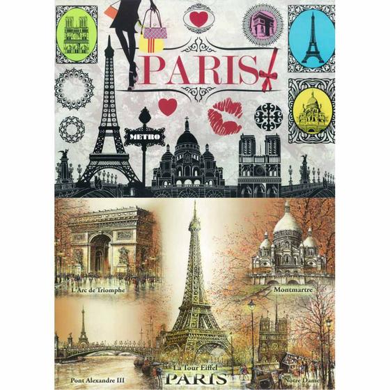 Imagem de Papel com Estampa Paris Ref 5055