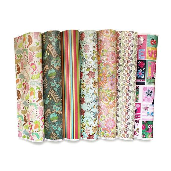 Imagem de Papel Com Estampa Tex Papel Coleção Mix Composê Ref C15