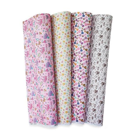 Imagem de Papel Com Estampa Tex Papel Coleção Princess Ref C37