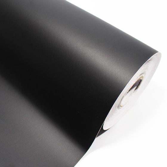 Papel Contact Preto Adesivo Rolo 45cm X 10 Metros - LEONORA - Papéis ...
