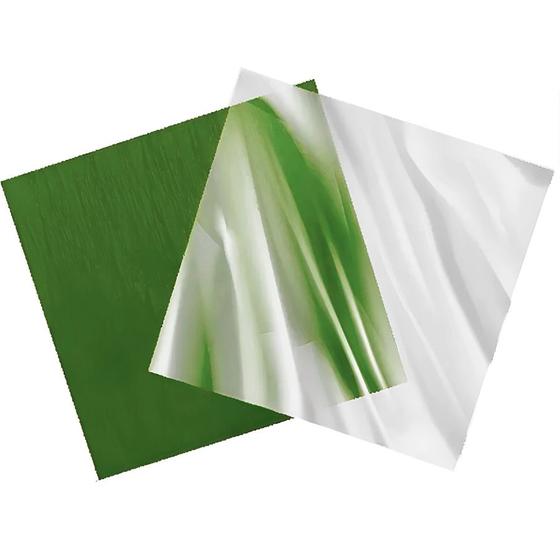 Imagem de Papel Crepom para Bem Casado - Verde Musgo - 50 unidades - Rizzo