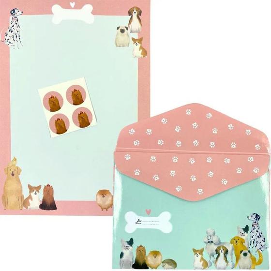 Imagem de Papel De Carta + Envelope C/04