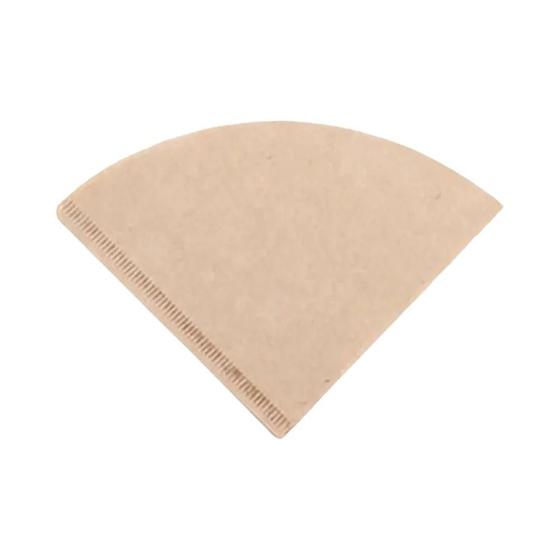 Imagem de Papel De Filtro De Café Feito À Mão 40/100 Unidades De Polpa De Madeira Cônica Filtro De Gotejamento