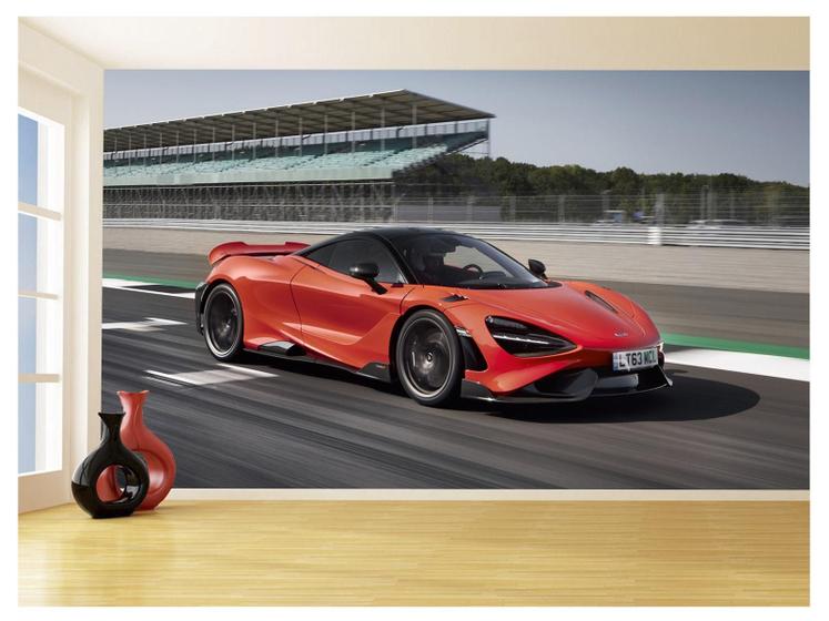 Imagem de Papel De Parede 3D Carro Mc Laren Pista Super 3,5M Car272