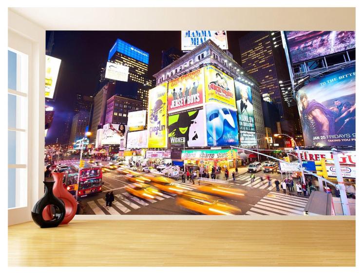 Imagem de Papel De Parede 3D Cidade New York Broadway Ny 3,5M Ncd271