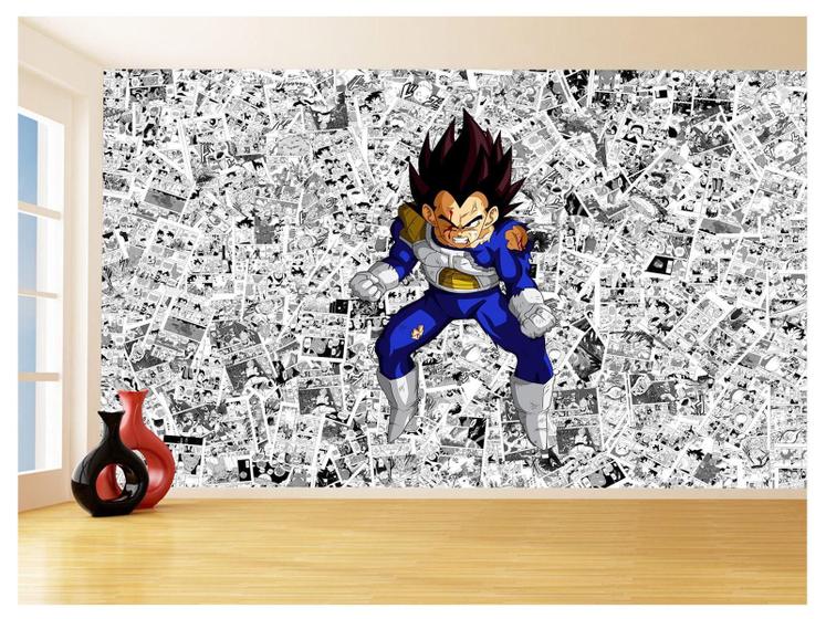 Imagem de Papel De Parede 3D Dragon Ball Vegeta Anime 3,5M Dbz596